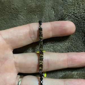 Green stone bracelet